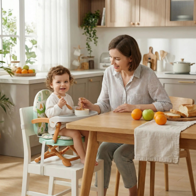 Chaise rehausseur portable confort maman bébé cuisine