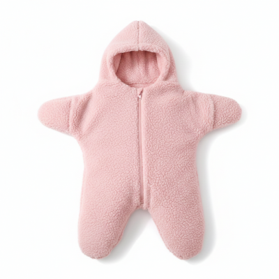 Nid d'ange cachemire étoile de mer rose