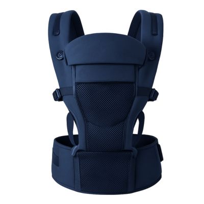 Porte bébé ergonomique élégant bleu