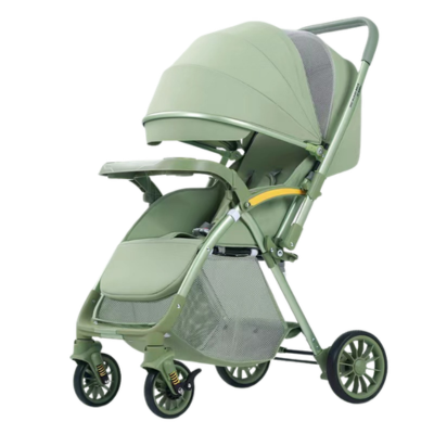 Poussette bébé confort pliage ultra-rapide verte