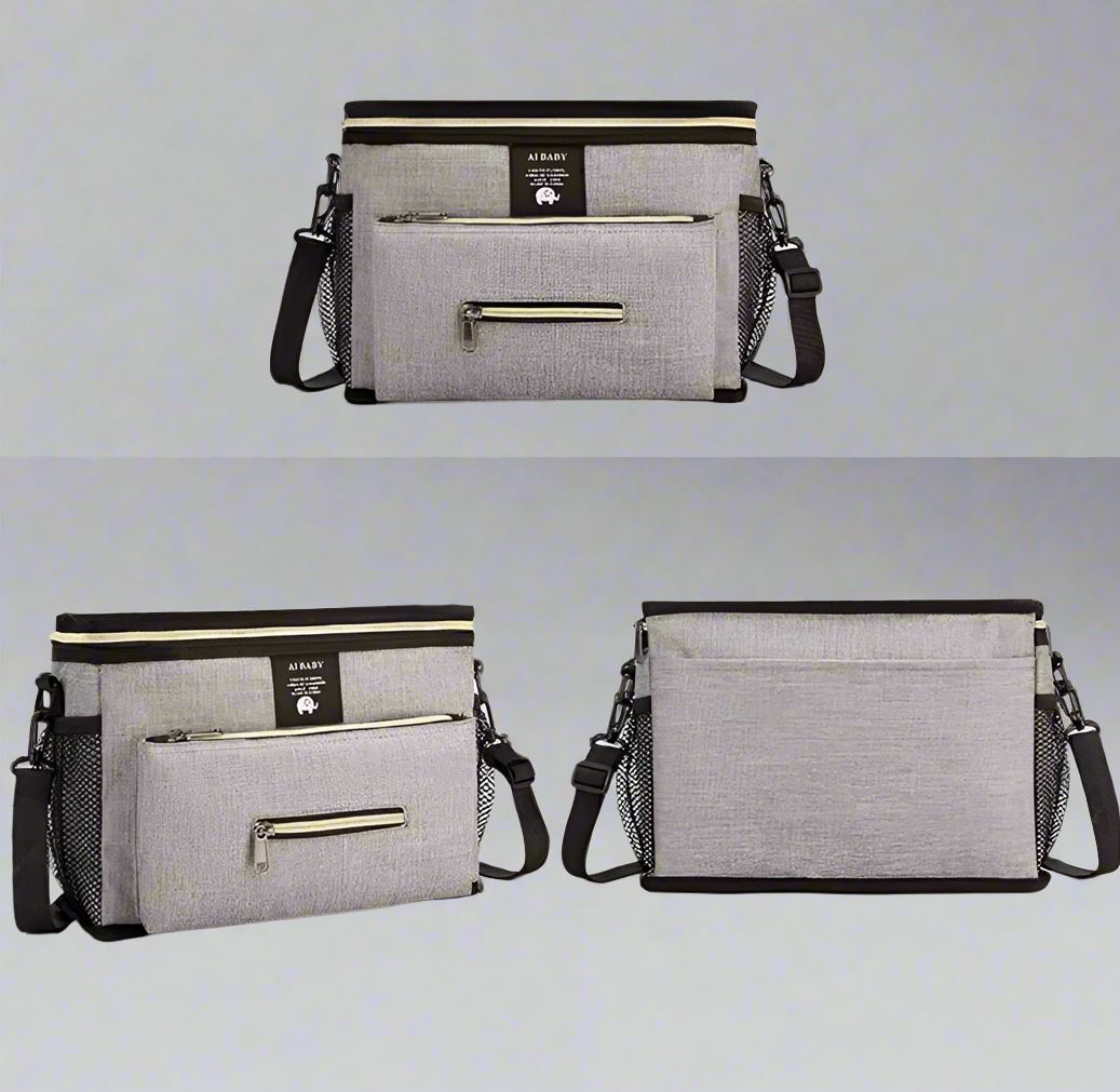 Sac à Langer - BabyTravel™ - Gris - Bebelouve