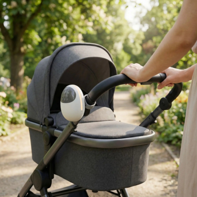 Berceur de poussette automatique bluetooth maman promenade sentier