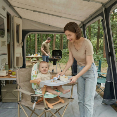 Chaise rehausseur portable confort camping famille