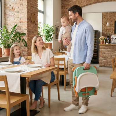 Chaise rehausseur portable confort famille restaurant