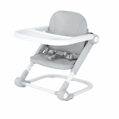 Chaise rehausseur portable ultra-leger gris