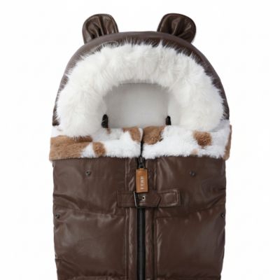 Chancelière bébé hiver protect brun