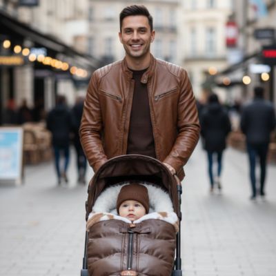 Chancelière bébé hiver protect papa promenade