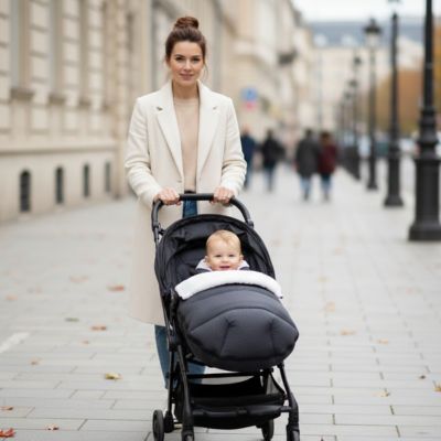 Chancelière bébé thermo protect premium maman promenade