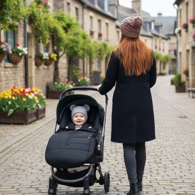 Chancelière pour poussette confort universel maman village