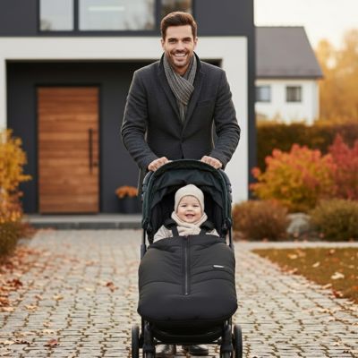 Chancelière pour poussette confort universel papa promenade