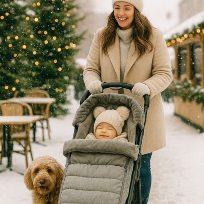 Chancelière poussette multifonction noël