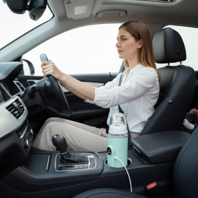 chauffe biberon nomade portable usb auto bébé maman