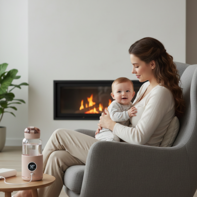 chauffe biberon nomade voyageur usb bébé salon