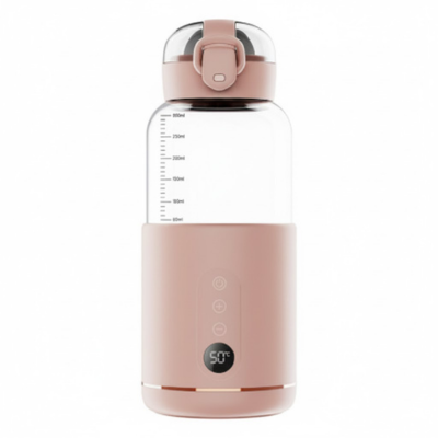 chauffe biberon nomade voyageur usb rose
