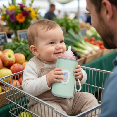 Chauffe biberon portable marché bébé papa