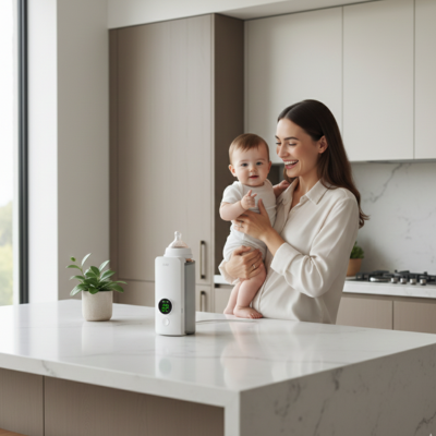 Chauffe biberon portable nomade express bébé cuisine