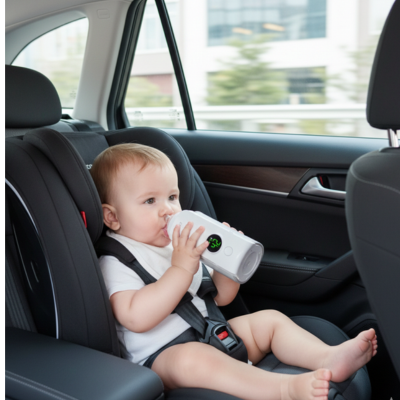 Chauffe biberon portable nomade express bébé voiture