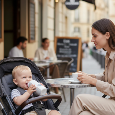 Chauffe biberon portable nomade express maman café
