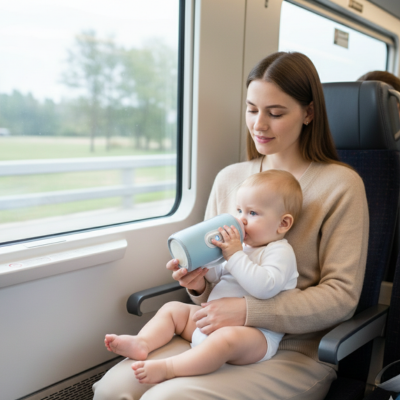 Chauffe biberon portable promenade train
