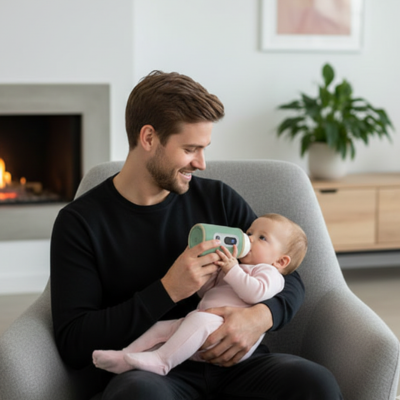 Chauffe biberon travelwarm papa lait salon