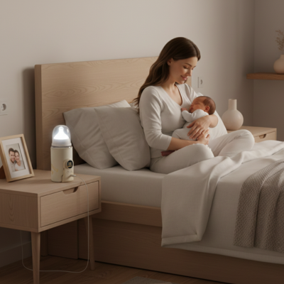 Chauffe biberon usb rechargeable chambre maman