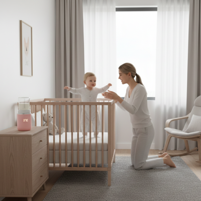 Chauffe biberon voyagesmart doux réveil bébé
