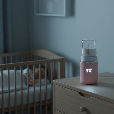 Chauffe biberon voyagesmart veilleuse chambre bébé