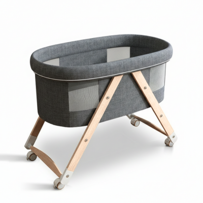 Couffin bebe nomade travel light gris