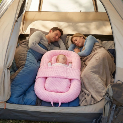 Couffin voyage bébé nid douillet portable papa maman bébé dodo camping