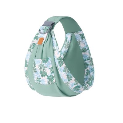 Écharpe de portage bandoulière sauge