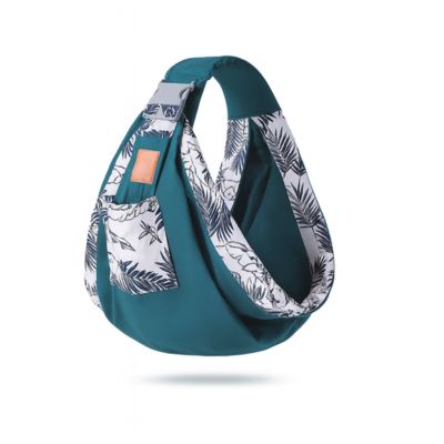 Écharpe de portage bandoulière vert