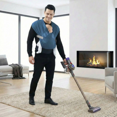 Écharpe de portage comfort premium papa aspirateur