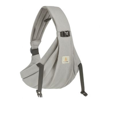 Écharpe de portage confort sécurisé gris