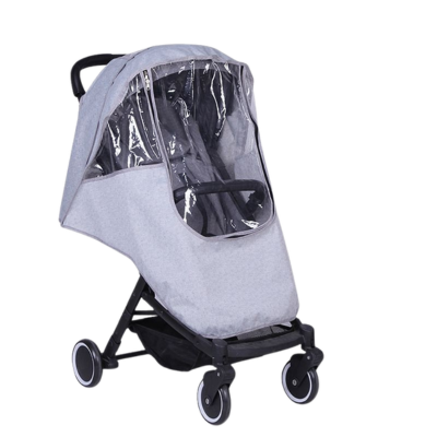 Habillage de pluie poussette universel respirant gris