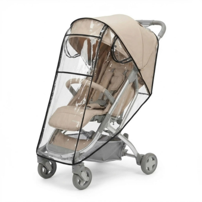 Habillage pluie poussette universel transparent