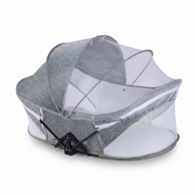 Lit de voyage bébé 4 en 1 cosy gris