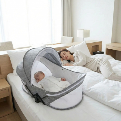 Lit de voyage bébé 4 en 1 cosy maman sièste bébé