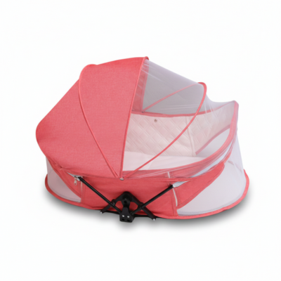 Lit de voyage bébé 4 en 1 cosy rose