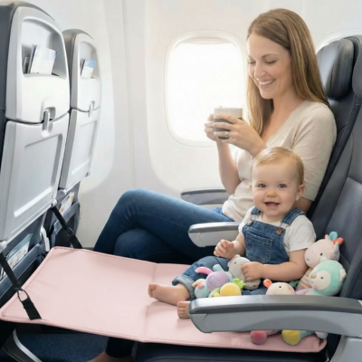 Lit voyage bébé comfort travel maman bebe fille avion