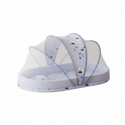 Lit voyage bébé douceur cocon bleu