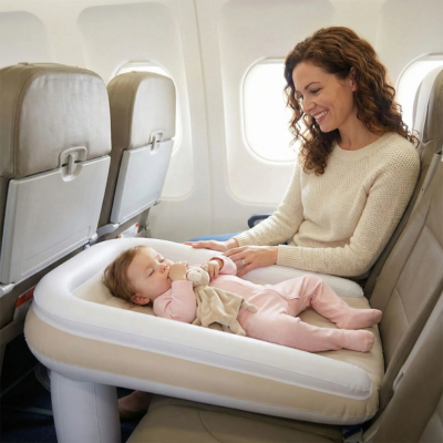 Lit voyage bébé gonflable ultraléger bébé dodo doudou avion