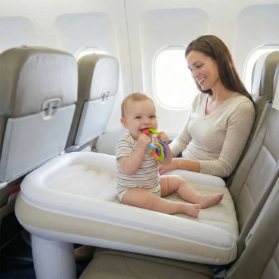 Lit voyage bébé gonflable ultraléger bébé joue avion