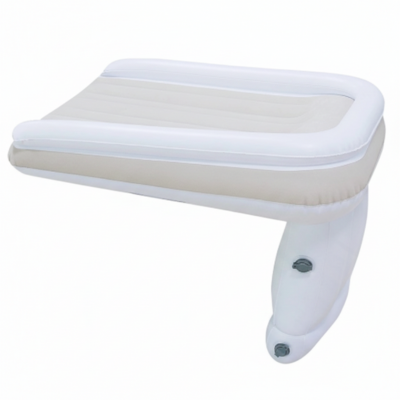 Lit voyage bébé gonflable ultraléger beige