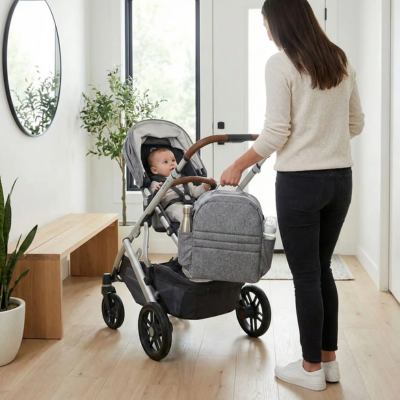 Lit voyage bébé nomadesleep maman bébé poussette