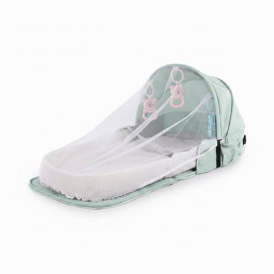 Lit voyage bébé nomadesleep vert