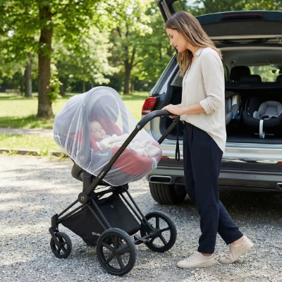 Moustiquaire poussette universelle ultra-légère bébé dodo siège auto nourrisson