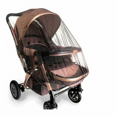 Moustiquaire poussette universelle ultra-légère noire