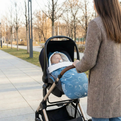 Nid d'ange bébé polyvalent bébé promenade maman