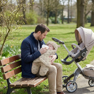 Nid d'ange bébé babynomade bébé biberon parc