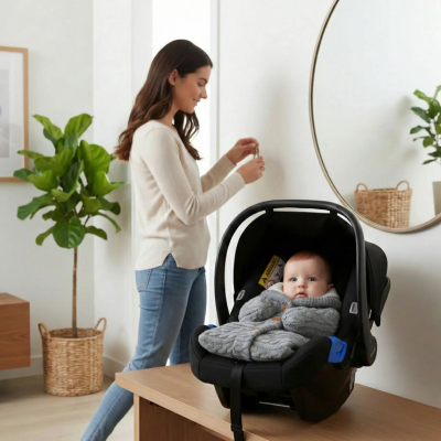 Nid d'ange bébé cocon douceur bébé coquille